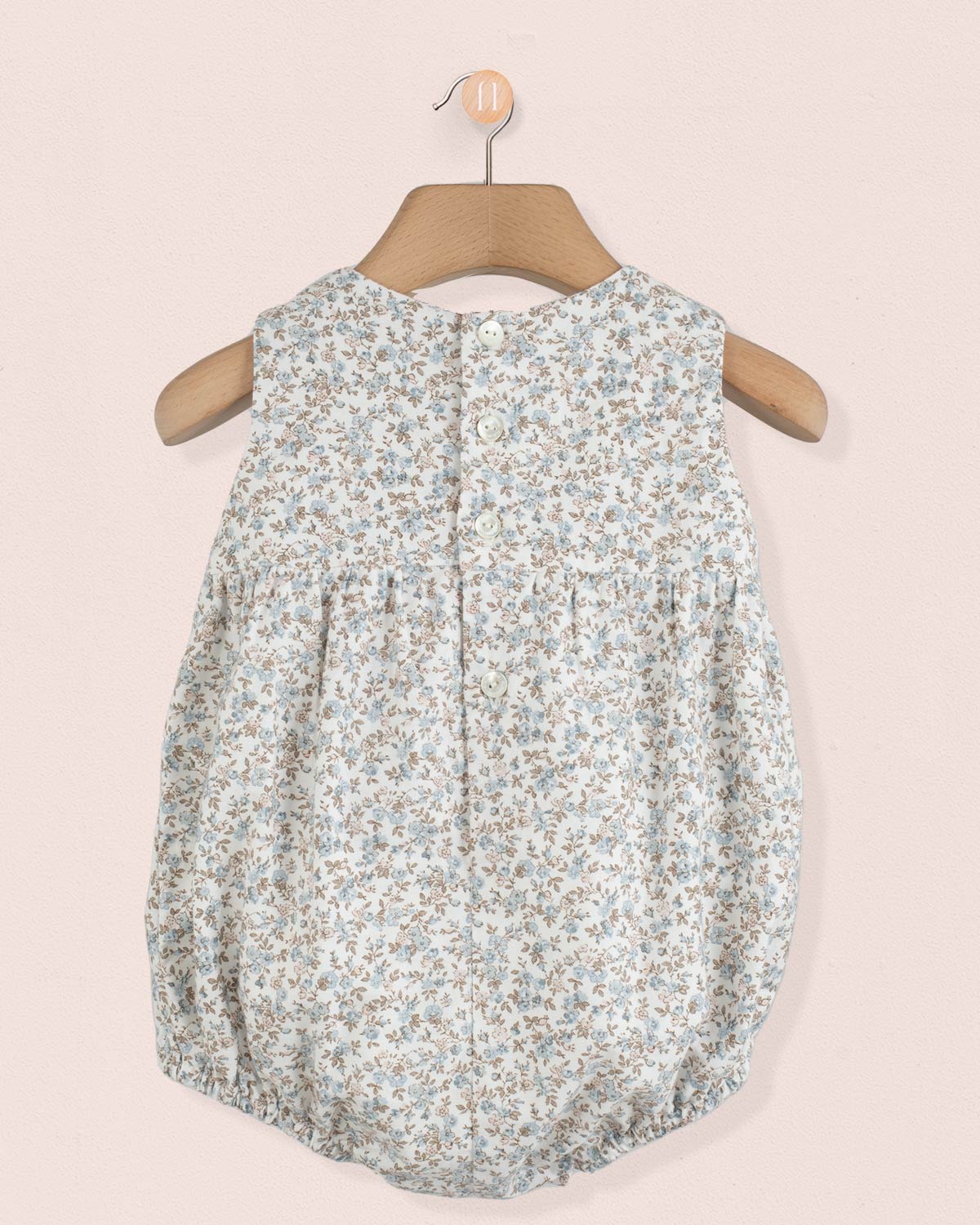 Kensington French Antique Blue Romper